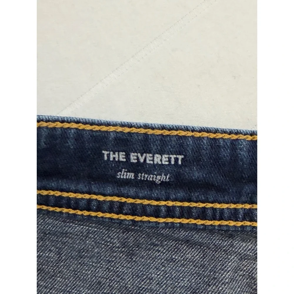 AG Adriano Goldschmied The Everett Slim Straight Jeans Dark Wash 36x36